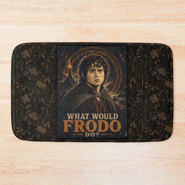 Artikelvorschau, Was würde Frodo tun? entworfen und verkauft von TeeCodes.