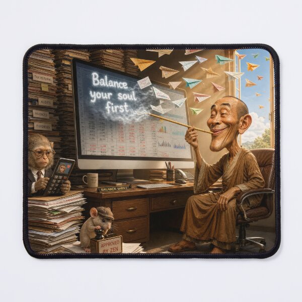Item preview, Funny Accountant Meet Your Soul Inside Excel Spreadsheet designed and sold by The Brother Wu Collection.