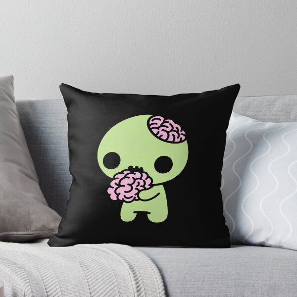 Item preview, Cute Zombie Eating Brains designed and sold by cinlali.