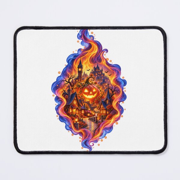 Item preview, Halloween Town in Flames designed and sold by charmshop.