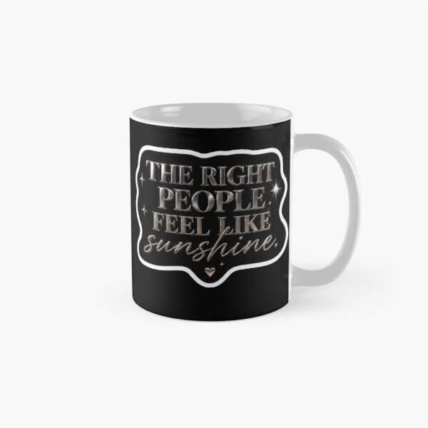 Item preview, The Right People Feel Like Sunshine Metallic Chrome Quote Sticker designed and sold by Scro-Ciob-Shop.