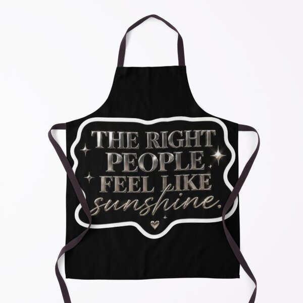 Item preview, The Right People Feel Like Sunshine Metallic Chrome Quote Sticker designed and sold by Scro-Ciob-Shop.