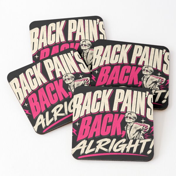 Item preview, Back pain's back, alright! designed and sold by mnkyride.