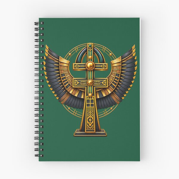 Item preview, Intricate Egyptian Ankh with Wings Symbol Design for African Spirituality designed and sold by 'VARI'.