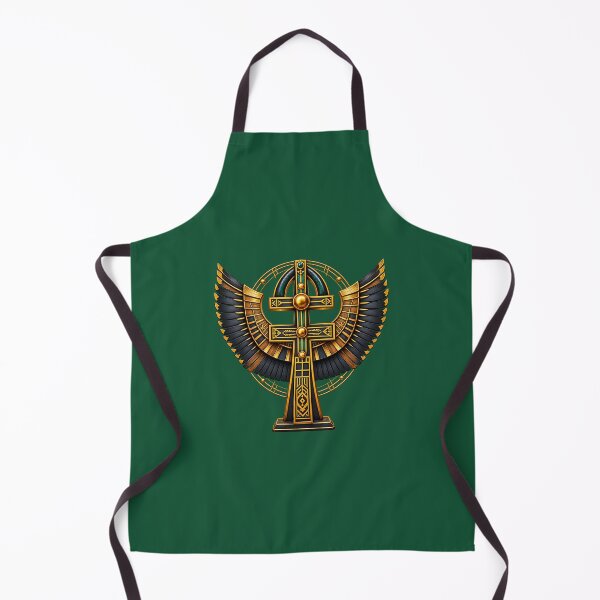 Item preview, Intricate Egyptian Ankh with Wings Symbol Design for African Spirituality designed and sold by 'VARI'.