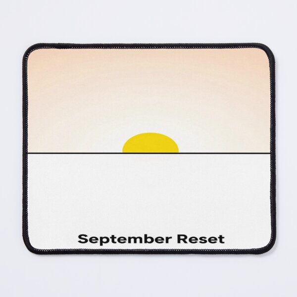 Item preview, September Reset Minimalist Sunrise Motivation Design designed and sold by Lespribos .