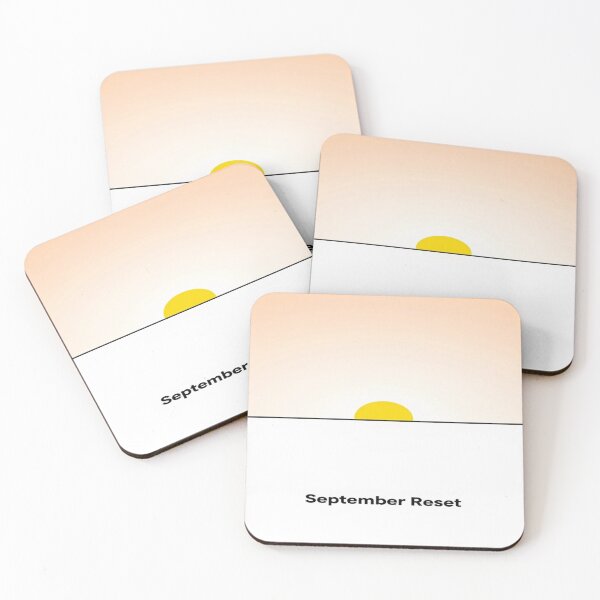 Item preview, September Reset Minimalist Sunrise Motivation Design designed and sold by Lespribos .