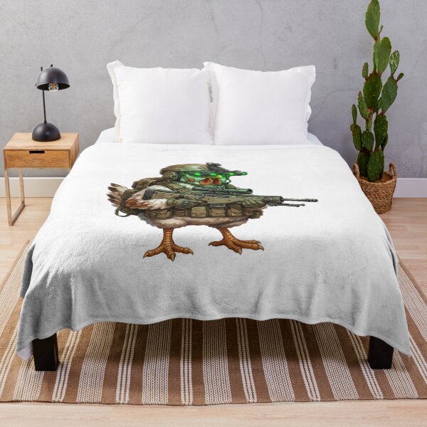 Item preview, Tactical Chicken By Rawlifegraphic designed and sold by RAWLIFEGRAPHIC.