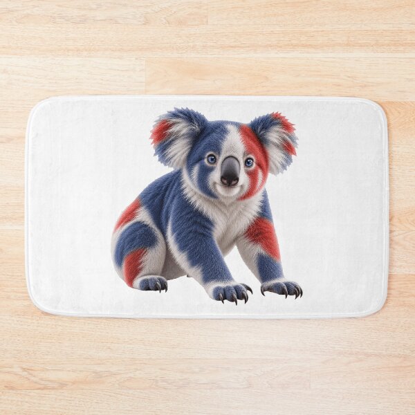 Item preview, Australian Flag Koala Cute Aussie Art designed and sold by GraffiCity.
