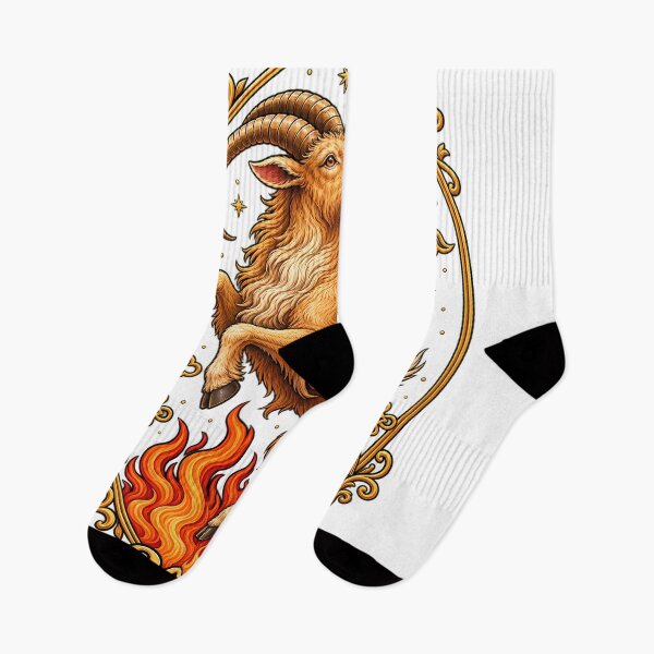 Item preview, 2027 Fire Goat, Chinese New Year Zodiac, Goat Lunar Festival, Gold Cherry Blossom designed and sold by Vireltoo.