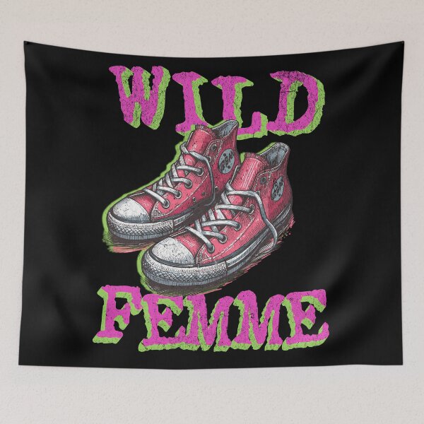 Item preview,  Wild Femme Urban Sneaker Design designed and sold by FaeryNuff.