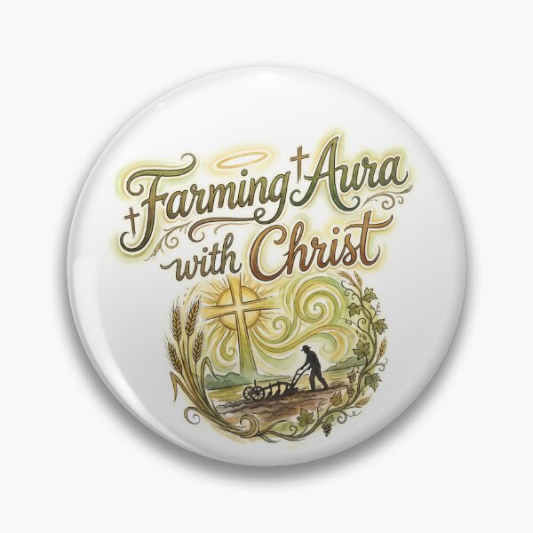 Item preview, Farming Aura with Christ designed and sold by blessitshop.