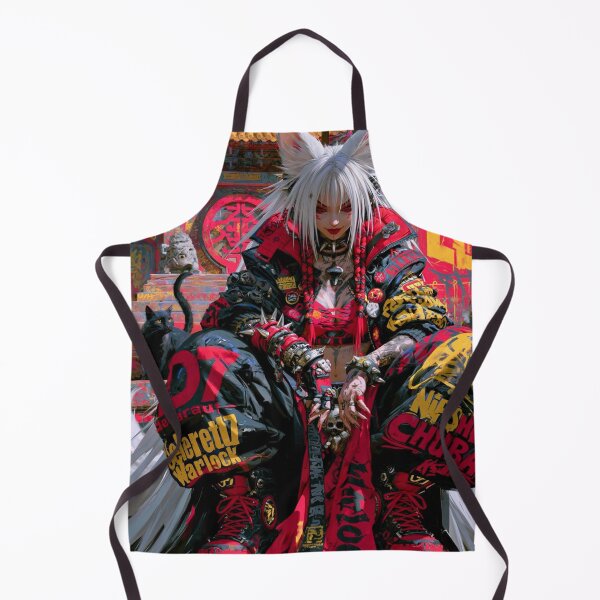 Item preview, Kitsune Anime Foxgirl - Cyberpunk Sci Fi Anime art designed and sold by Delerat7.