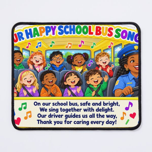 Item preview, Our Happy School Bus Song designed and sold by New Wave Artworks & Odds &Ends.
