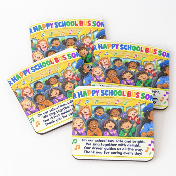 Item preview, Our Happy School Bus Song designed and sold by New Wave Artworks & Odds &Ends.