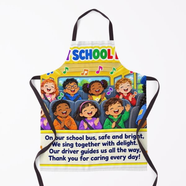 Item preview, Our Happy School Bus Song designed and sold by New Wave Artworks & Odds &Ends.