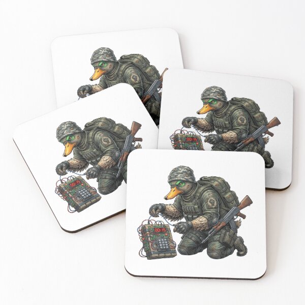 Item preview, Tactical Duck By Rawlifegraphic designed and sold by RAWLIFEGRAPHIC.