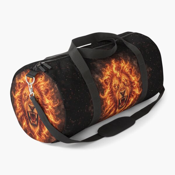 Item preview, The Fiery Lion - The Majestic Predator designed and sold by Marcu Ioachim.