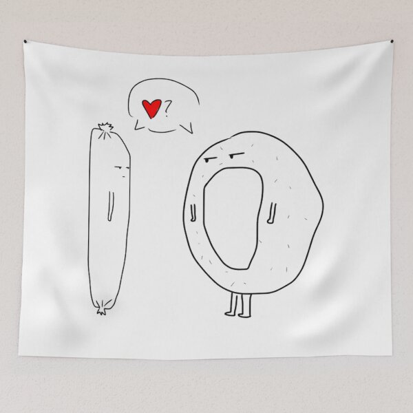 Item preview, Sausage and Donut Love  designed and sold by spencertranhoa.