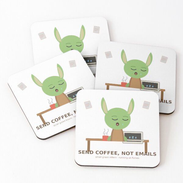 Item preview, Send Coffee, not Mails! designed and sold by Mindset_im_gepeack .
