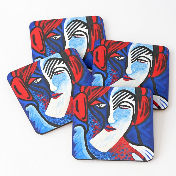 Item preview, Lost in the Sound – Modern Abstract Headphones Music Art designed and sold by SVox.