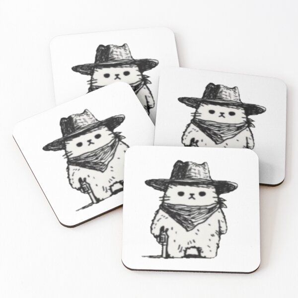 Item preview, Cowboy Cat | T-Shirt designed and sold by NicolasGlowArt.