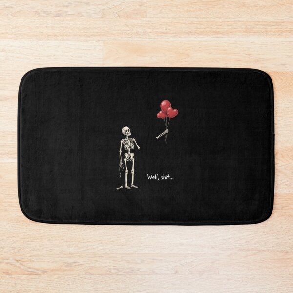 Item preview, Skeleton Balloon T-Shirt, Funny Sarcastic Tee, Gothic Halloween Shirt, Dark Humor Gift designed and sold by aladden.