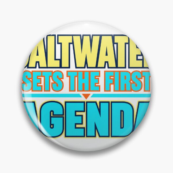 Item preview, Saltwater Sets The First Agenda designed and sold by aihrgdesign.