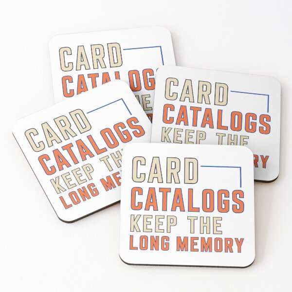 Item preview, Card Catalogs Keep The Long Memory designed and sold by aihrgdesign.