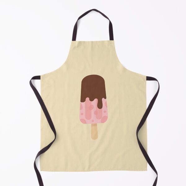 Item preview, Cute Strawberry Chocolate Drip Ice Cream designed and sold by Nikola Dio.