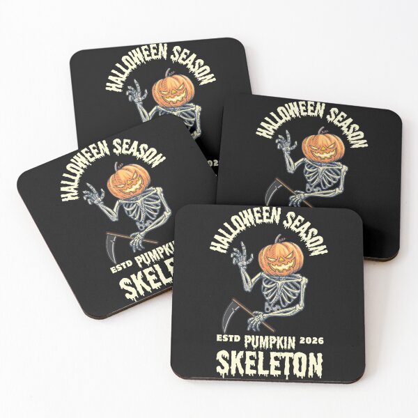Item preview, Halloween Season Pumpkin Skeleton – Vintage Grim Reaper Pumpkin Design designed and sold by Toufittery.