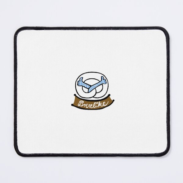 Item preview, "BREZLIKE" – the Bavarian thumb-shaped pretzel designed and sold by khy-art-print.
