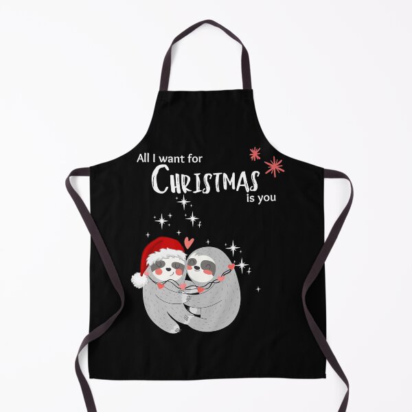 Item preview, Christmas Sloth | All I Want for Christmas Sloths | Cute Sloth Holiday Gift for Sloth Lovers | Light Ink Edition designed and sold by SunandShade.