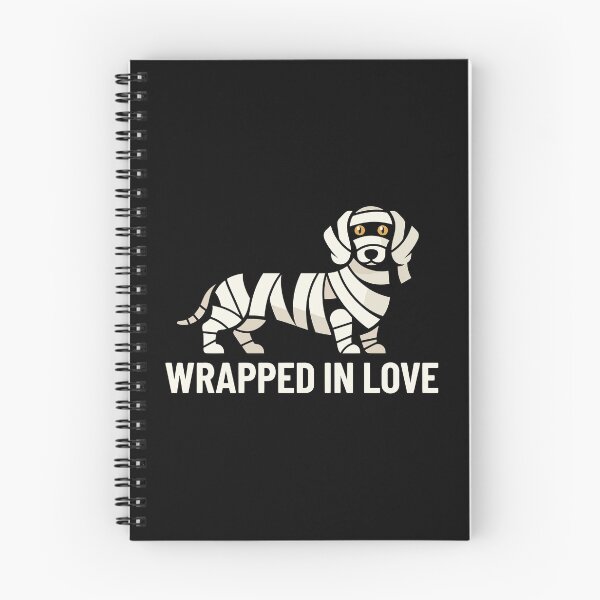 Item preview, Wrapped In Love Mummy Dachshund Flat Design designed and sold by ZUMERI.