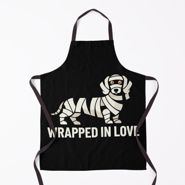 Item preview, Wrapped In Love Mummy Dachshund Flat Design designed and sold by ZUMERI.