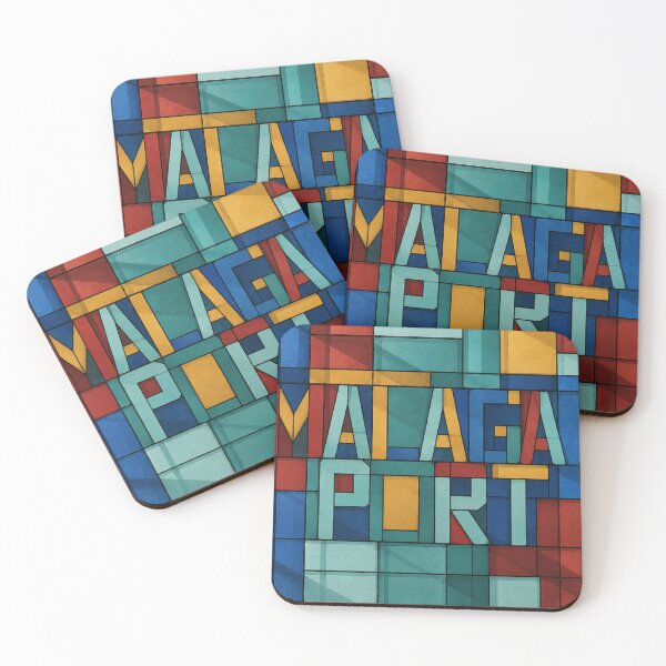 Item preview,  Malaga  Port Geometric Mosaic designed and sold by PrintGo26.