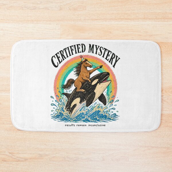 Item preview, Certified Mystery - Party Hat Horse Riding Orca Retro designed and sold by BumbleBloom7.