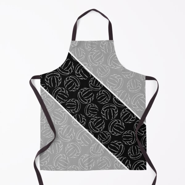Item preview, Line art volleyballs on angled color blocks - gray & black designed and sold by katzdzynes.