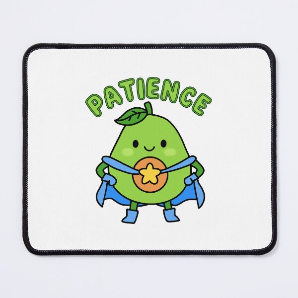 Item preview, Patience the Avocado Warrior - Christian Faith Design designed and sold by OHSHALOM.