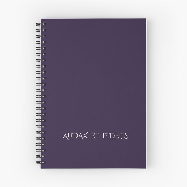 Item preview, Audax et Fidelis | Bold and Faithful | Classical Latin Motto designed and sold by semenol.