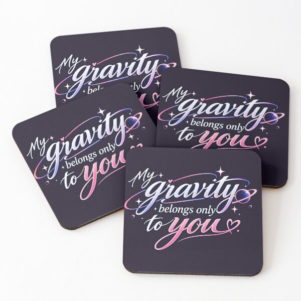 Item preview, My gravity belongs only to you.(Anime Ver.) designed and sold by MaxDreamsArt.