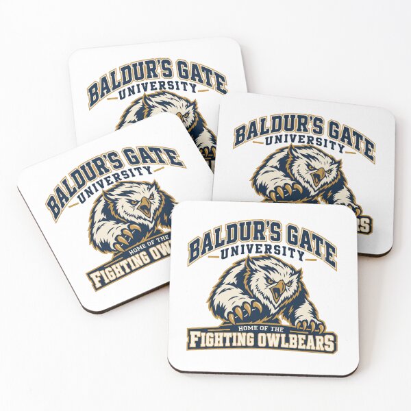 Item preview, Baldur's Gate University, home of the Fighting Owlbears designed and sold by ninjatime2361.