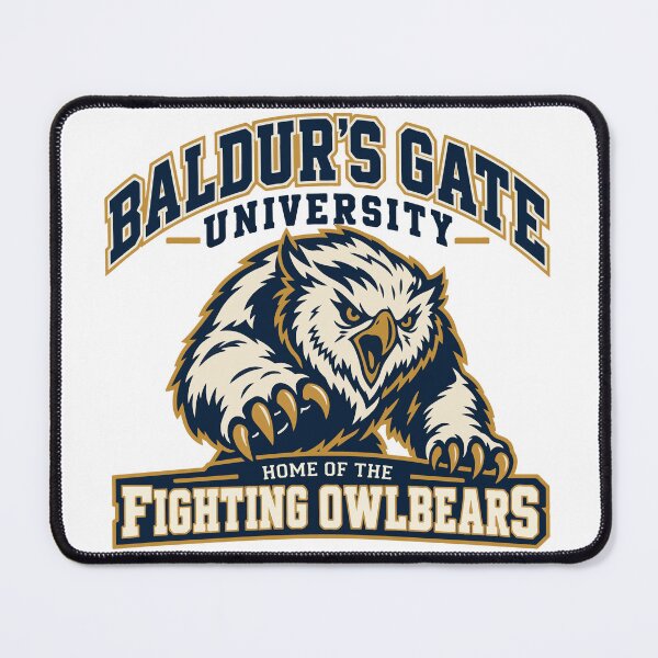 Item preview, Baldur's Gate University, home of the Fighting Owlbears designed and sold by ninjatime2361.