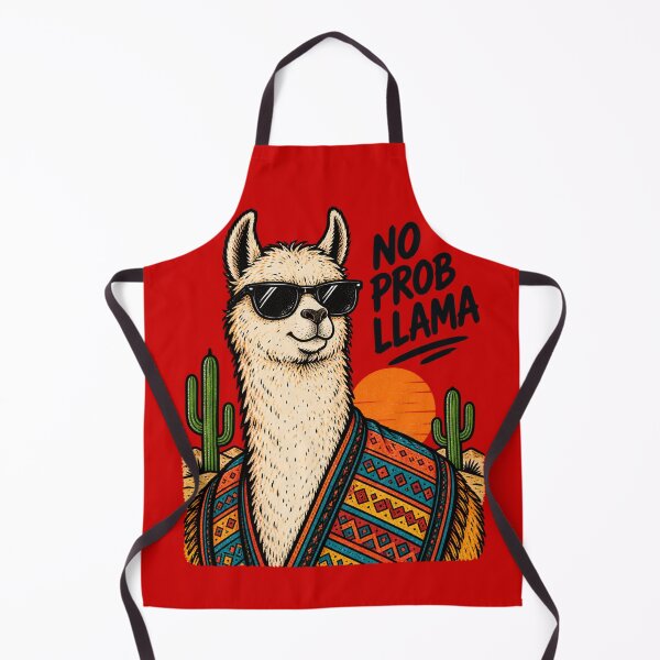 Item preview, No Prob Llama Desert Vibes designed and sold by Houldi.