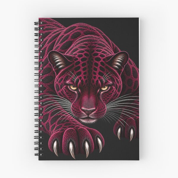 Item preview, Burgundy Stalking Panther designed and sold by LiMarchee.