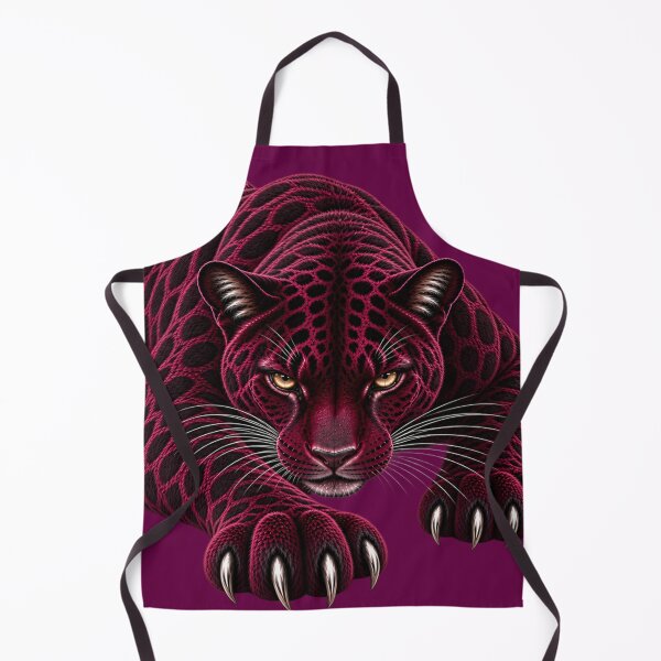 Item preview, Burgundy Stalking Panther designed and sold by LiMarchee.