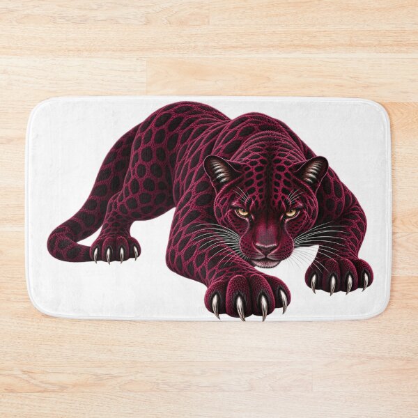 Item preview, Burgundy Stalking Panther designed and sold by LiMarchee.