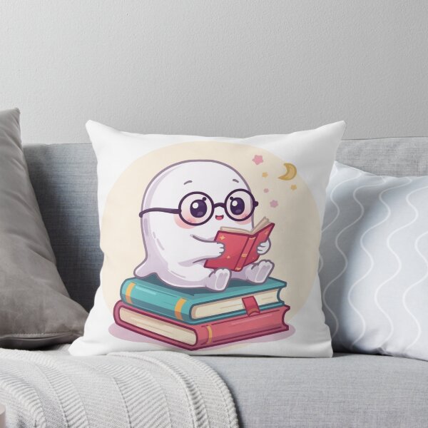 Item preview, Cozy Reading Ghost designed and sold by Stylestickers55.