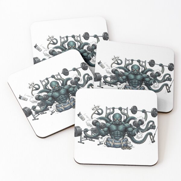 Item preview, Kraken Gains Gym Octopus Bodybuilding Workout designed and sold by Maclaw200d.