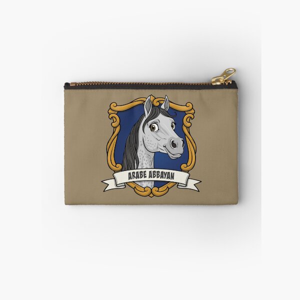 Item preview, The caricature of the Abbayan Arabian horse in a coat of arms designed and sold by Cheval-de-coeur.